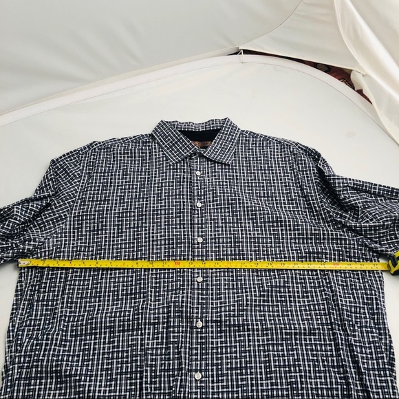 Blue by Pronto Uomo button down shirt 3XLT - Picture 4 of 5